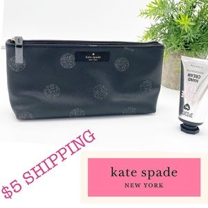 Kate Spade Cosmetic Bag w/FREE VS Hand Lotion